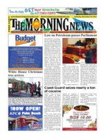 The Morning News (November 24, 2012), The Morning News