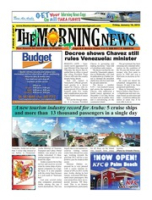 The Morning News (January 18, 2013), The Morning News
