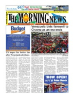 The Morning News (March 7, 2013), The Morning News