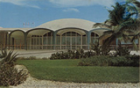 Dining room of the new Aruba Caribbean Hotel and Casino (Postcard, ca. 1962)