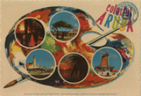 Colorful Aruba (Postcard, ca. 1964)