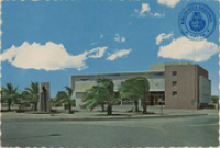 The Cultural Centre in Oranjestad, Aruba, Netherlands Antilles (Postcard, ca. 1966)