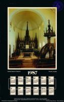 Poster: Kalender 1987 : Santa Anna Church Noord, Aruba (BNA Poster Collection # 218)