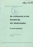 Schakels - De Rechtsorde in het Koninkrijk der Nederlanden: De Basisregelingen (NA 26, 1960), Ministerie van Zaken Overzee