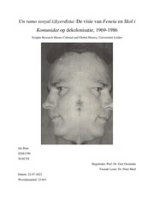 Un ramo sosyal izkyerdista: De visie van Feneta en Skol i Komunidat op dekolonisatie, 1969-1986, Bant, Jan
