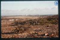 Gezicht in zuidelijke richting op kustlijn van Arashi, Malmok, Palm Beach vanaf Hudishibana, 1976, Vredebregt, Casper