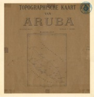 Topographische Kaart van Aruba (1912) - Werbata-Jonckheer, Array