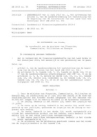 02.12AB13.035 Landsbesluit Financieringsbehoefte 2013-I, DWJZ - Directie Wetgeving en Juridische Zaken