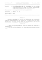 04.06AB11.073 Regeling inkomstenbelastingtabel 2012, DWJZ - Directie Wetgeving en Juridische Zaken