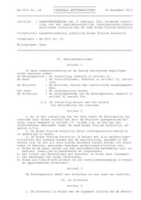 10.15AB11.014 Landsverordening instelling Aruba Tourism Authority, DWJZ - Directie Wetgeving en Juridische Zaken