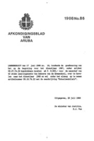 Afkondigingsblad van Aruba 1988 no. 86, DWJZ - Directie Wetgeving en Juridische Zaken