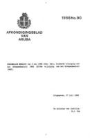 Afkondigingsblad van Aruba 1988 no. 90, DWJZ - Directie Wetgeving en Juridische Zaken