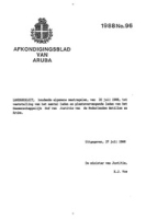 Afkondigingsblad van Aruba 1988 no. 96, DWJZ - Directie Wetgeving en Juridische Zaken