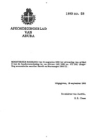 Afkondigingsblad van Aruba 1993 no. 53, DWJZ - Directie Wetgeving en Juridische Zaken