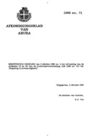 Afkondigingsblad van Aruba 1995 no. 71, DWJZ - Directie Wetgeving en Juridische Zaken