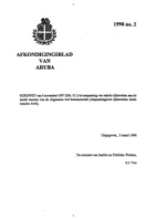 Afkondigingsblad van Aruba 1998 no. 2, DWJZ - Directie Wetgeving en Juridische Zaken