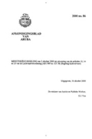 Afkondigingsblad van Aruba 2000 no. 86, DWJZ - Directie Wetgeving en Juridische Zaken