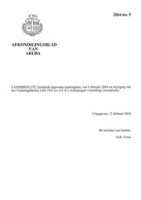 Afkondigingsblad van Aruba 2004 no. 9, DWJZ - Directie Wetgeving en Juridische Zaken