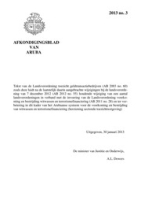 Afkondigingsblad van Aruba 2013 no. 03, DWJZ - Directie Wetgeving en Juridische Zaken