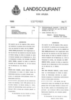 Landscourant van Aruba 1986, no. 11, DWJZ - Directie Wetgeving en Juridische Zaken