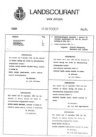 Landscourant van Aruba 1986, no. 14, DWJZ - Directie Wetgeving en Juridische Zaken