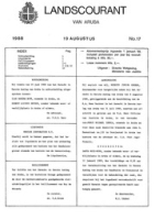 Landscourant van Aruba 1988, no. 17, DWJZ - Directie Wetgeving en Juridische Zaken