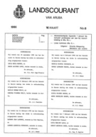 Landscourant van Aruba 1990, no. 06, DWJZ - Directie Wetgeving en Juridische Zaken