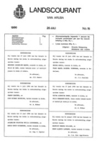 Landscourant van Aruba 1990, no. 15, DWJZ - Directie Wetgeving en Juridische Zaken