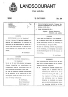 Landscourant van Aruba 1990, no. 21, DWJZ - Directie Wetgeving en Juridische Zaken