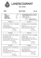 Landscourant van Aruba 1990, no. 22, DWJZ - Directie Wetgeving en Juridische Zaken