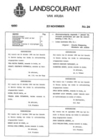 Landscourant van Aruba 1990, no. 24, DWJZ - Directie Wetgeving en Juridische Zaken