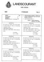 Landscourant van Aruba 1991, no. 03, DWJZ - Directie Wetgeving en Juridische Zaken