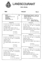Landscourant van Aruba 1991, no. 05, DWJZ - Directie Wetgeving en Juridische Zaken