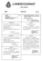 Landscourant van Aruba 1991, no. 06, DWJZ - Directie Wetgeving en Juridische Zaken