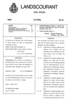 Landscourant van Aruba 1991, no. 08, DWJZ - Directie Wetgeving en Juridische Zaken