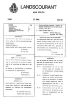 Landscourant van Aruba 1991, no. 13, DWJZ - Directie Wetgeving en Juridische Zaken