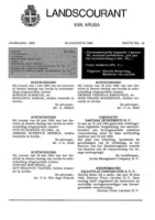 Landscourant van Aruba 1992, no. 18, DWJZ - Directie Wetgeving en Juridische Zaken
