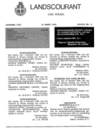 Landscourant van Aruba 1995, no. 05, DWJZ - Directie Wetgeving en Juridische Zaken