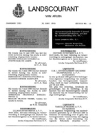 Landscourant van Aruba 1995, no. 13, DWJZ - Directie Wetgeving en Juridische Zaken