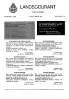 Landscourant van Aruba 1996, no. 19, DWJZ - Directie Wetgeving en Juridische Zaken