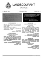 Landscourant van Aruba 1998, no. 17, DWJZ - Directie Wetgeving en Juridische Zaken