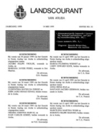 Landscourant van Aruba 1999, no. 10, DWJZ - Directie Wetgeving en Juridische Zaken