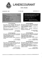 Landscourant van Aruba 1999, no. 12, DWJZ - Directie Wetgeving en Juridische Zaken