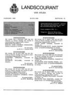 Landscourant van Aruba 1999, no. 15, DWJZ - Directie Wetgeving en Juridische Zaken