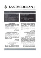Landscourant van Aruba 2006, no. 01, DWJZ - Directie Wetgeving en Juridische Zaken