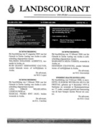 Landscourant van Aruba 2006, no. 04, DWJZ - Directie Wetgeving en Juridische Zaken