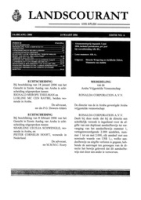 Landscourant van Aruba 2006, no. 06, DWJZ - Directie Wetgeving en Juridische Zaken