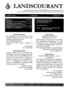 Landscourant van Aruba 2006, no. 08, DWJZ - Directie Wetgeving en Juridische Zaken