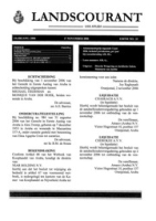 Landscourant van Aruba 2006, no. 23, DWJZ - Directie Wetgeving en Juridische Zaken