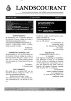 Landscourant van Aruba 2007, no. 01, DWJZ - Directie Wetgeving en Juridische Zaken